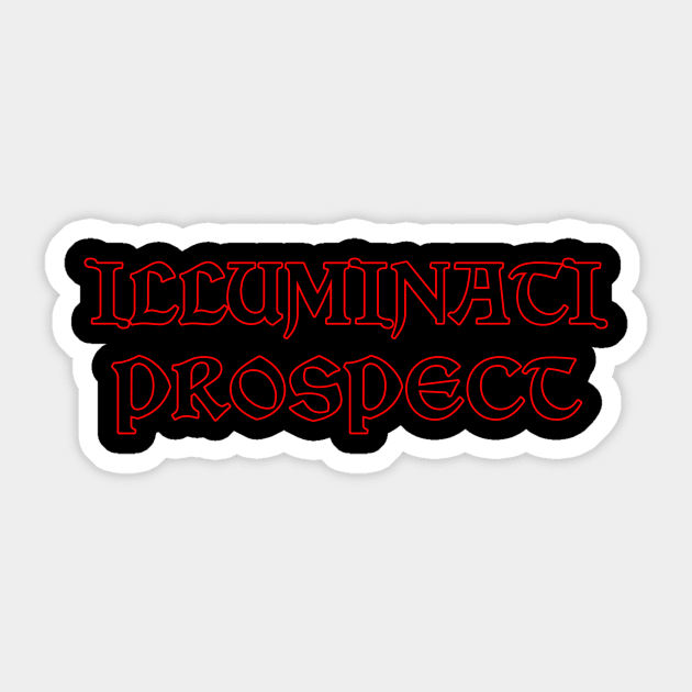 Illuminati Prospect Sticker by NordicBadger